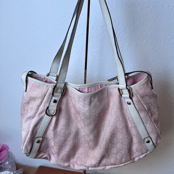 Abbey cloth handbag Very good condition Pink, Cloth - Picture 6 of 9